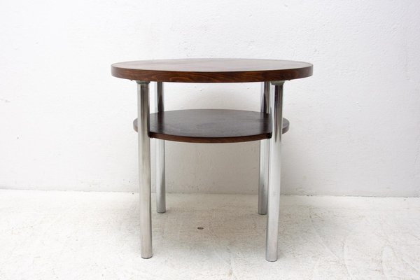 Bauhaus Chromed Coffee Table by Robert Slezak, 1930s-HXT-1079205