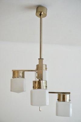 Bauhaus Czech Chandelier, 1930s-HYJ-660274