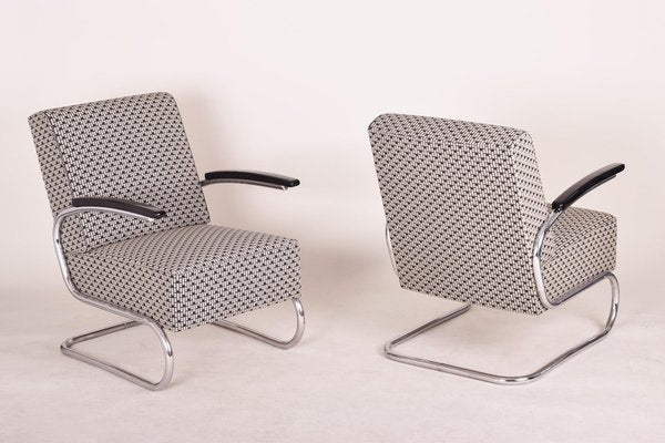 Bauhaus Czechian Lounge Chairs from Mücke-Melder, 1930s, Set of 2-WHY-1231887