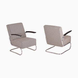 Bauhaus Czechian Lounge Chairs from Mücke-Melder, 1930s, Set of 2-WHY-1231887