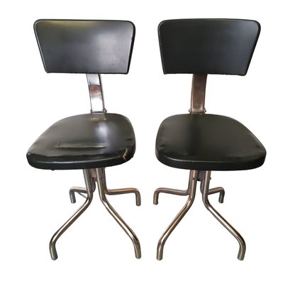 Bauhaus Desk Chairs attributed to Marcel Breuer for Thonet, 1930s, Set of 2-EI-1386111