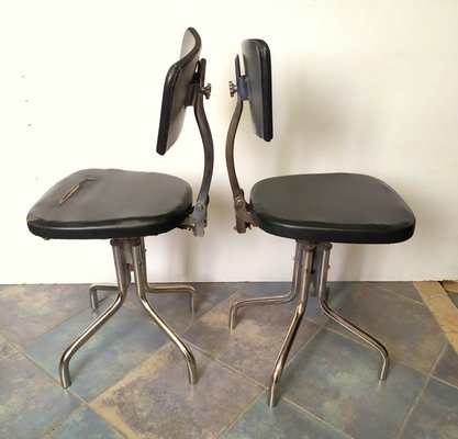 Bauhaus Desk Chairs attributed to Marcel Breuer for Thonet, 1930s, Set of 2-EI-1386111