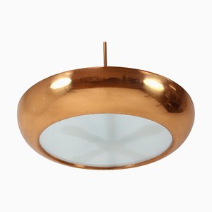 Bauhaus / Functionalism UFO Pendant by Josef Hurka for Napako, 1940s-TZ-980723