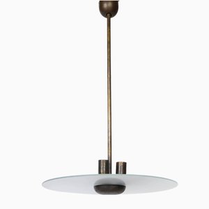 Bauhaus Functionalist Ceiling Lamp attributed to Franta Anyz, 1930s-VHD-1426429