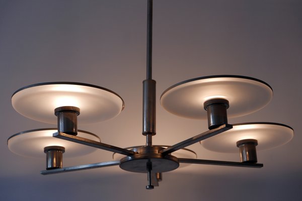 Bauhaus German Chandelier, 1930s-WPT-652963