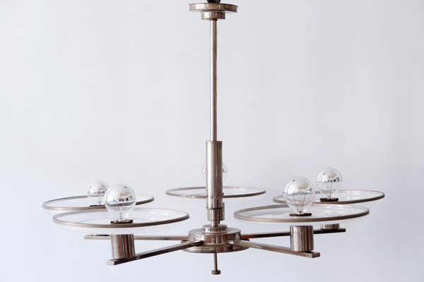 Bauhaus German Chandelier, 1930s-WPT-652963