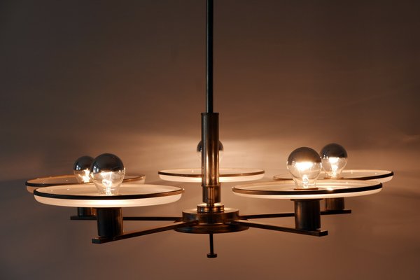 Bauhaus German Chandelier, 1930s-WPT-652963