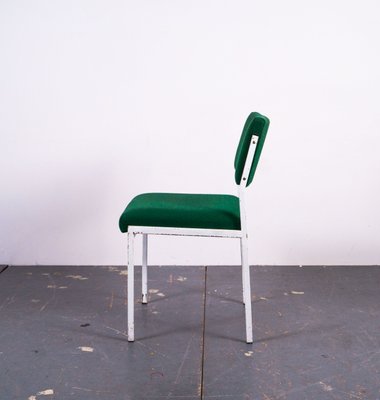 Bauhaus Green and White Office Chair, 1950s-VLO-1403056