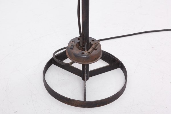 Bauhaus Industrial Height Adjustable Floor Lamp, 1920s-SFD-708023