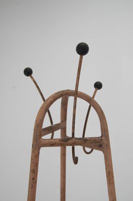 Bauhaus Industrial Pink Coat Stand, 1920s-TZ-1416122