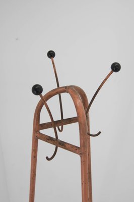 Bauhaus Industrial Pink Coat Stand, 1920s-TZ-1416122