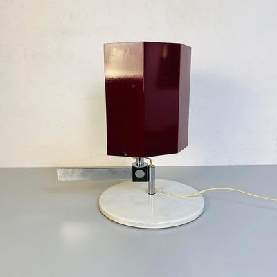 Bauhaus Italian Metal Table Lamp by Carl Jacob Jucker for Imago Dp, 1960s-GDD-1096983