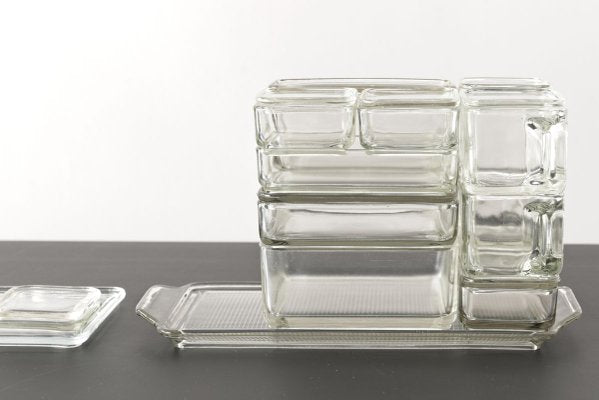 Bauhaus Kubus Storage Containers by Wilhelm Wagenfeld for VLG, Germany, 1930s, Set of 21-LOB-700739