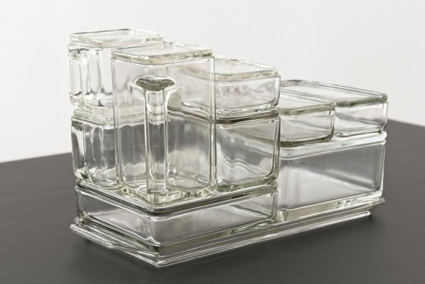 Bauhaus Kubus Storage Containers by Wilhelm Wagenfeld for VLG, Germany, 1930s, Set of 21-LOB-700739