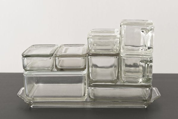 Bauhaus Kubus Storage Containers by Wilhelm Wagenfeld for VLG, Germany, 1930s, Set of 21-LOB-700739