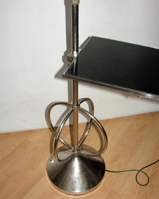 Bauhaus Metal Floor Lamp, 1950s-XHP-1397104