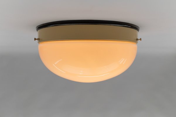 Bauhaus Minimalistic Flush Mount, Germany, 1930s-KQB-1802400