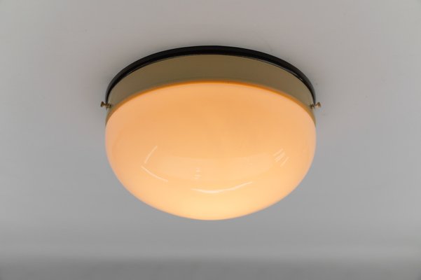 Bauhaus Minimalistic Flush Mount, Germany, 1930s-KQB-1802400