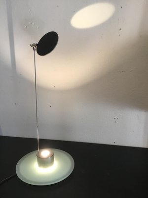 Bauhaus Minimalistic Style Halogen Table Lamp, 1980s-SU-949465