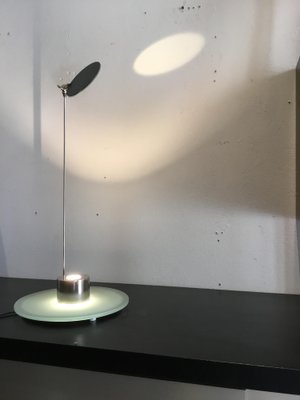 Bauhaus Minimalistic Style Halogen Table Lamp, 1980s-SU-949465