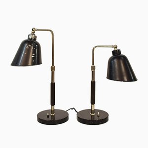 Bauhaus Model Goethe Table Lamps by Christian Dell for Bünte & Remmler, 1930s, Set of 2-FB-621227