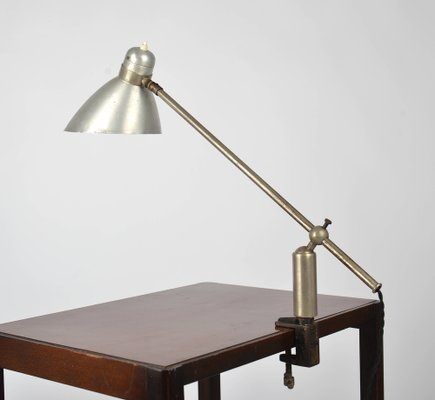 Bauhaus Nickel Plated Desk Lamp by Franta Anýž, 1930s-VHD-1778051