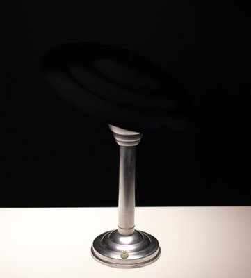 Bauhaus Nickel Table Lamp, Germany, 1920s-GCG-1804001