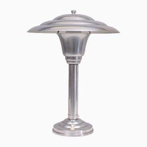 Bauhaus Nickel Table Lamp, Germany, 1920s-GCG-1804001