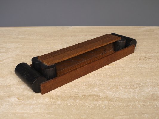 Bauhaus Oak Desk Organizers, 1930s, Set of 3-ZBW-1449653