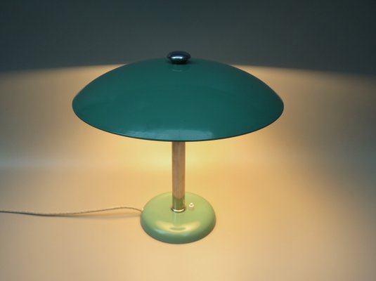 Bauhaus Schröder 2000 Table Lamp by Max Schumacher for Metallwerk Werner Schröder, 1930s-EY-942193