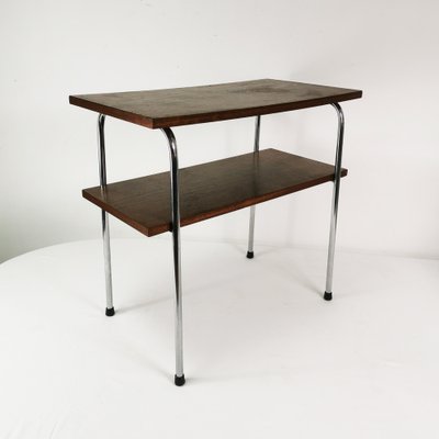 Bauhaus Side Table, Former Czechoslovakia, 1940s-ZTG-1705592