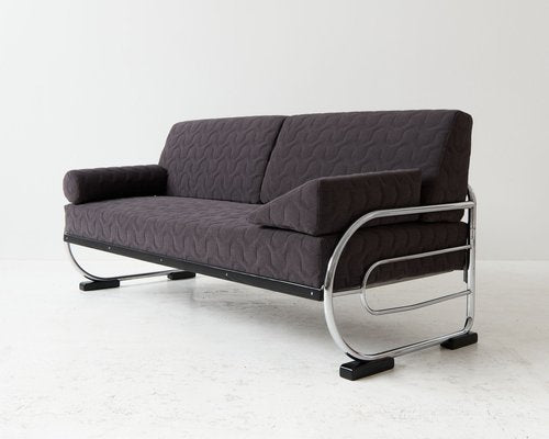 Bauhaus Sofa by Robert Slezak for Slezak Factories, 1930s-FWY-1104275