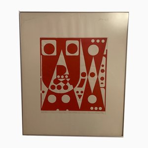 Bauhaus Style Choco Graphic, 1960s-RTR-1806881