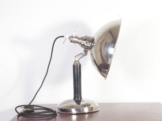 Bauhaus Style Chrome Table Lamp from Original Georgsun, 1930s-IND-1789371