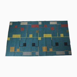 Bauhaus Style Geometric Rug, 1940s-TZ-1149648