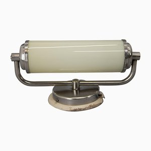 Bauhaus Style Nickel-Plated Wall Lamp, 1930s-TZ-1162547