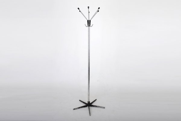 Bauhaus Style Tubular Steel Coat Rack from Kovona, 1950s-VHD-567867