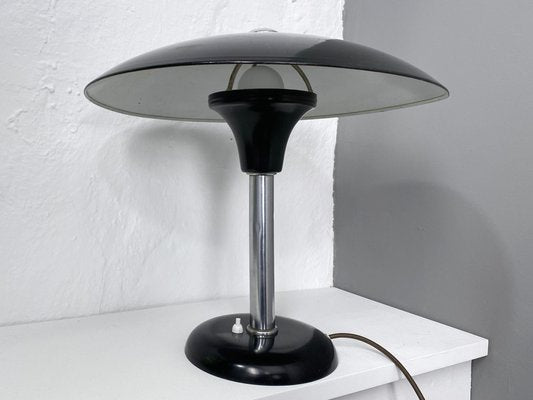 Bauhaus Table Lamp by Max Schumacher for Metallwerk Werner Schröder, Germany, 1930s-YZD-1066851