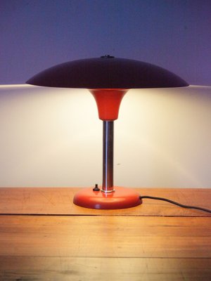 Bauhaus Table Lamp by Max Schumacher for Metalwerk Werner Schröder Lobenstein, 1940s-IND-1752139