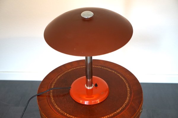 Bauhaus Table Lamp by Max Schumacher for Metalwerk Werner Schröder Lobenstein, 1940s-CIP-2026986