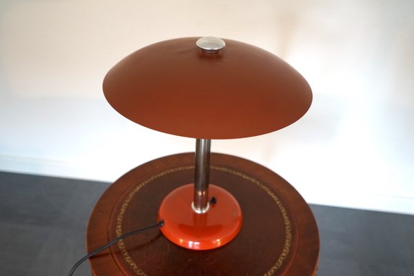 Bauhaus Table Lamp by Max Schumacher for Metalwerk Werner Schröder Lobenstein, 1940s-CIP-2026986