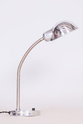 Bauhaus Table Lamp in Chrome, Czech, 1930s-WHY-1733821