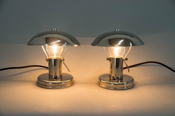 Bauhaus Table Lamps, 1930s, Set of 2-TZ-1362422