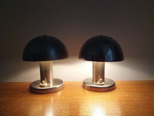 Bauhaus Table Lamps by Franta Anyz, 1930s, Set of 2-TZ-933426