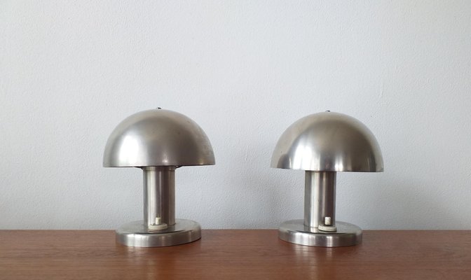 Bauhaus Table Lamps by Franta Anyz, 1930s, Set of 2-TZ-933426