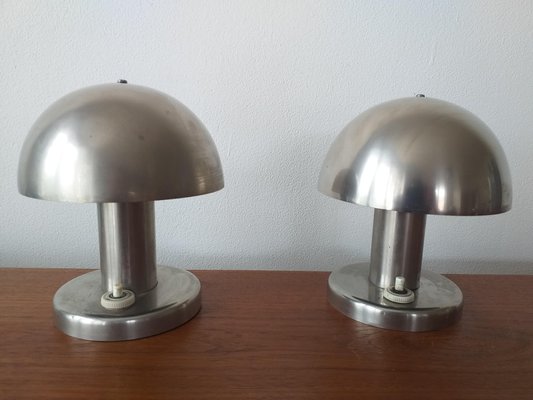 Bauhaus Table Lamps by Franta Anyz, 1930s, Set of 2-TZ-933426