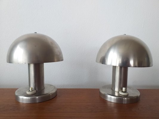 Bauhaus Table Lamps by Franta Anyz, 1930s, Set of 2-TZ-933426