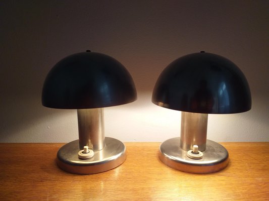 Bauhaus Table Lamps by Franta Anyz, 1930s, Set of 2-TZ-933426