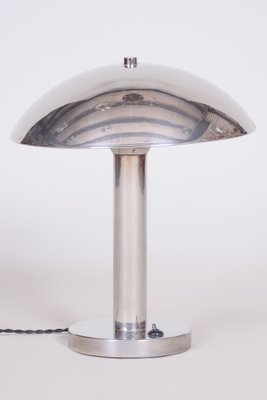 Bauhaus Table Lamps in Chrome-Plated Steel, Former Czechoslovakia, 1930s, Set of 2-WHY-1768692