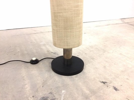 Bauhaus Teak Floor Lamp, 1950s-WSA-831310